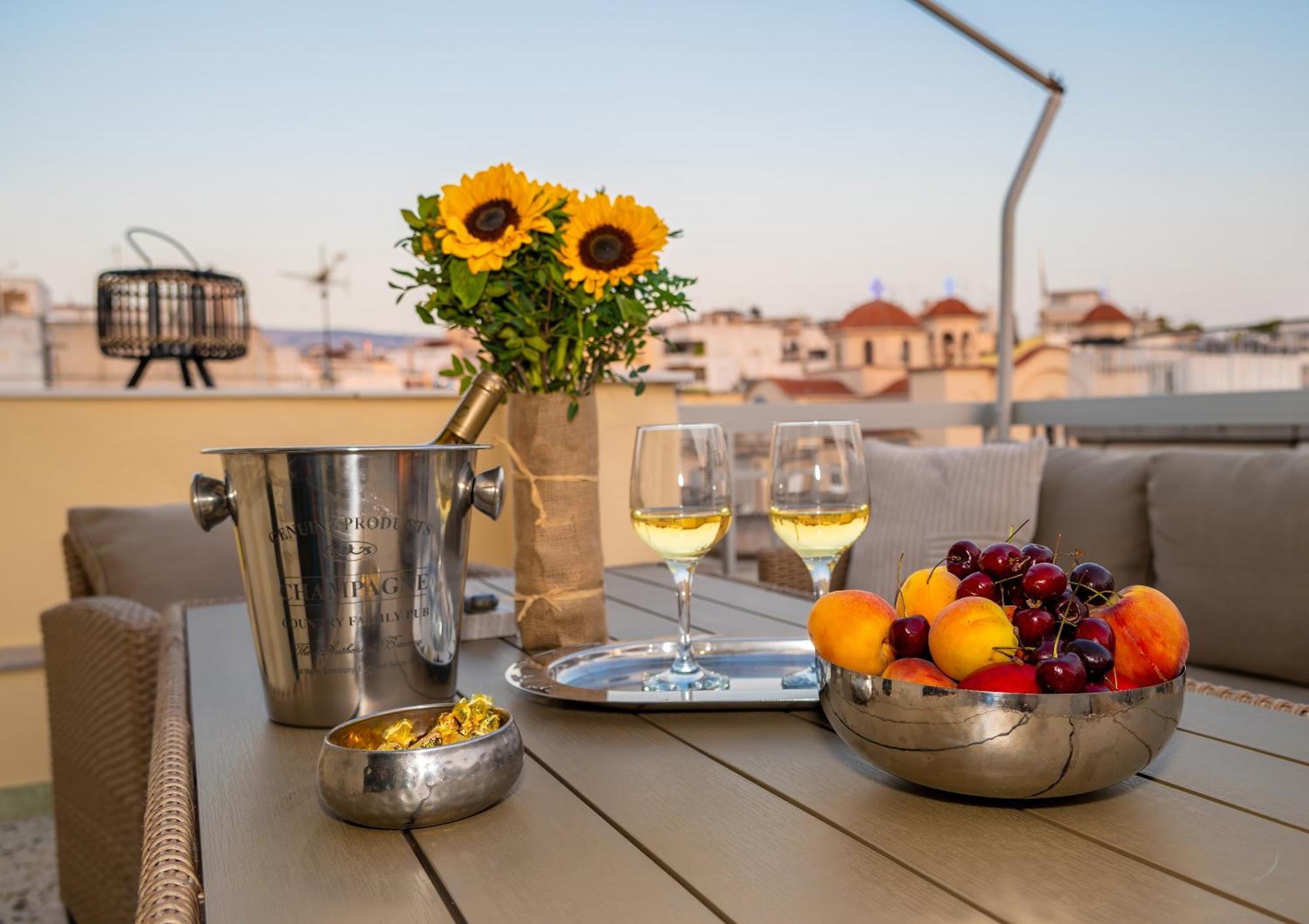 Acropolis Terrace View Apartment Atenas Exterior foto